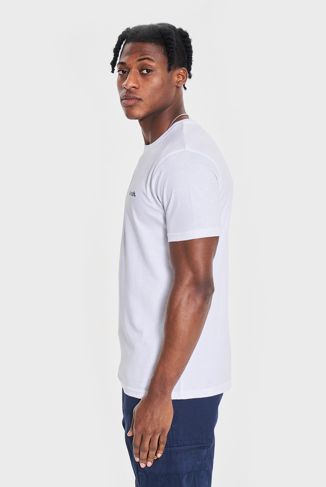 Mens 'THIAGO' 3 Pack T-Shirts - WHITE - Shop at www.Bench.co.uk #LoveMyHood