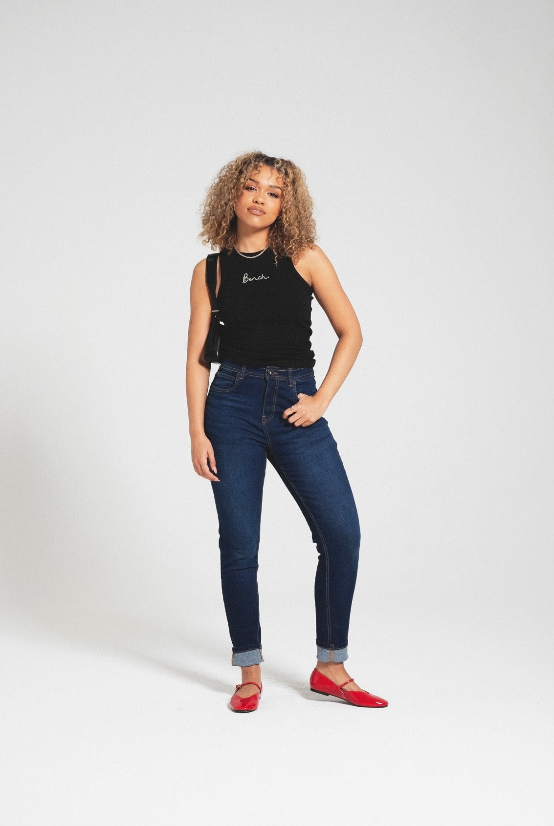 Womens 'FAYE' Skinny Jeans - INK WASH - Shop at www.Bench.co.uk #LoveMyHood