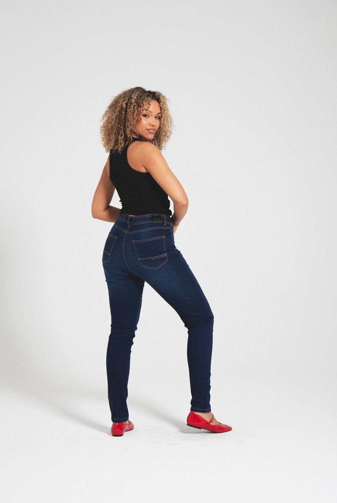 Womens 'FAYE' Skinny Jeans - INK WASH - Shop at www.Bench.co.uk #LoveMyHood