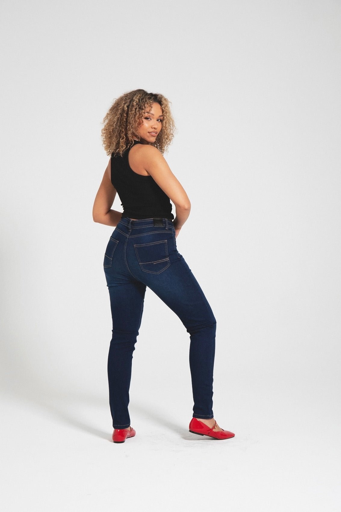 Womens 'FAYE' Skinny Jeans - INK WASH - Shop at www.Bench.co.uk #LoveMyHood