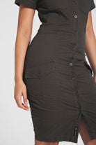 Womens 'PERSE' Dress - KHAKI - Shop at www.Bench.co.uk #LoveMyHood