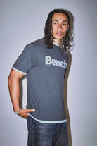 Becan Short Sleeve Crew T - Shirt - Black - Shop at www.Bench.co.uk #LoveMyHood