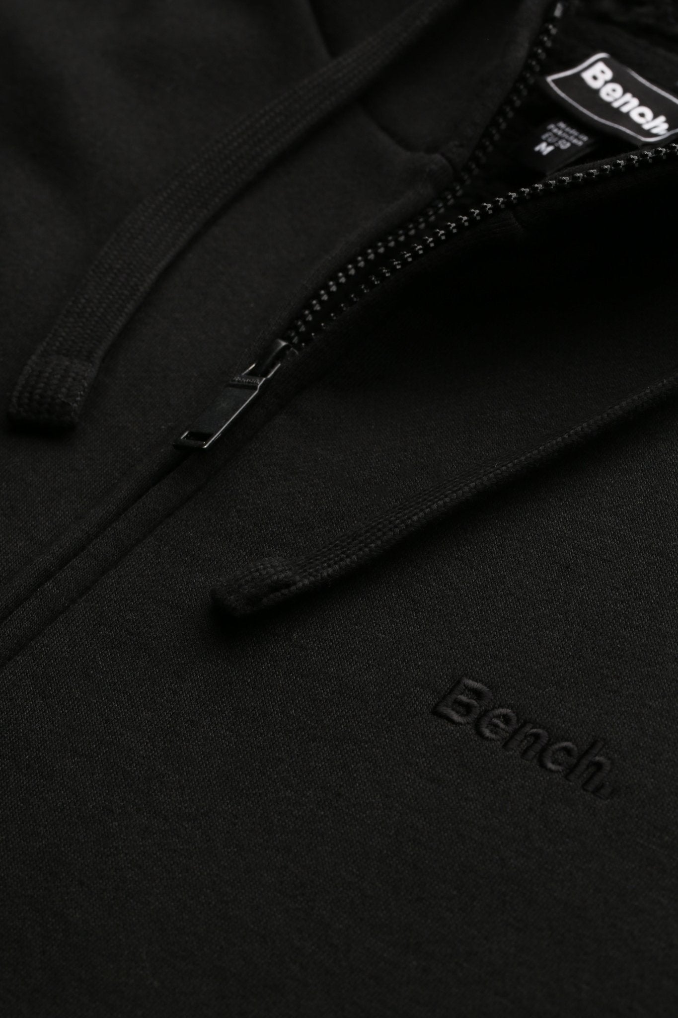 Mens 'BARAZ' Zip Thru - BLACK - Shop at www.Bench.co.uk #LoveMyHood