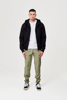 Mens 'BARAZ' Zip Thru - BLACK - Shop at www.Bench.co.uk #LoveMyHood