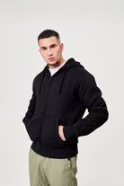 Mens 'BARAZ' Zip Thru - BLACK - Shop at www.Bench.co.uk #LoveMyHood