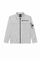 Mens 'BRANSON' Overshirt - FROST GREY - Shop at www.Bench.co.uk LoveMyHood