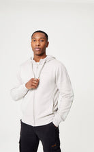 Mens 'BRAXTON' Zip Thru - FROST GREY - Shop at www.Bench.co.uk LoveMyHood