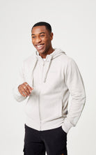Mens 'BRAXTON' Zip Thru - FROST GREY - Shop at www.Bench.co.uk LoveMyHood