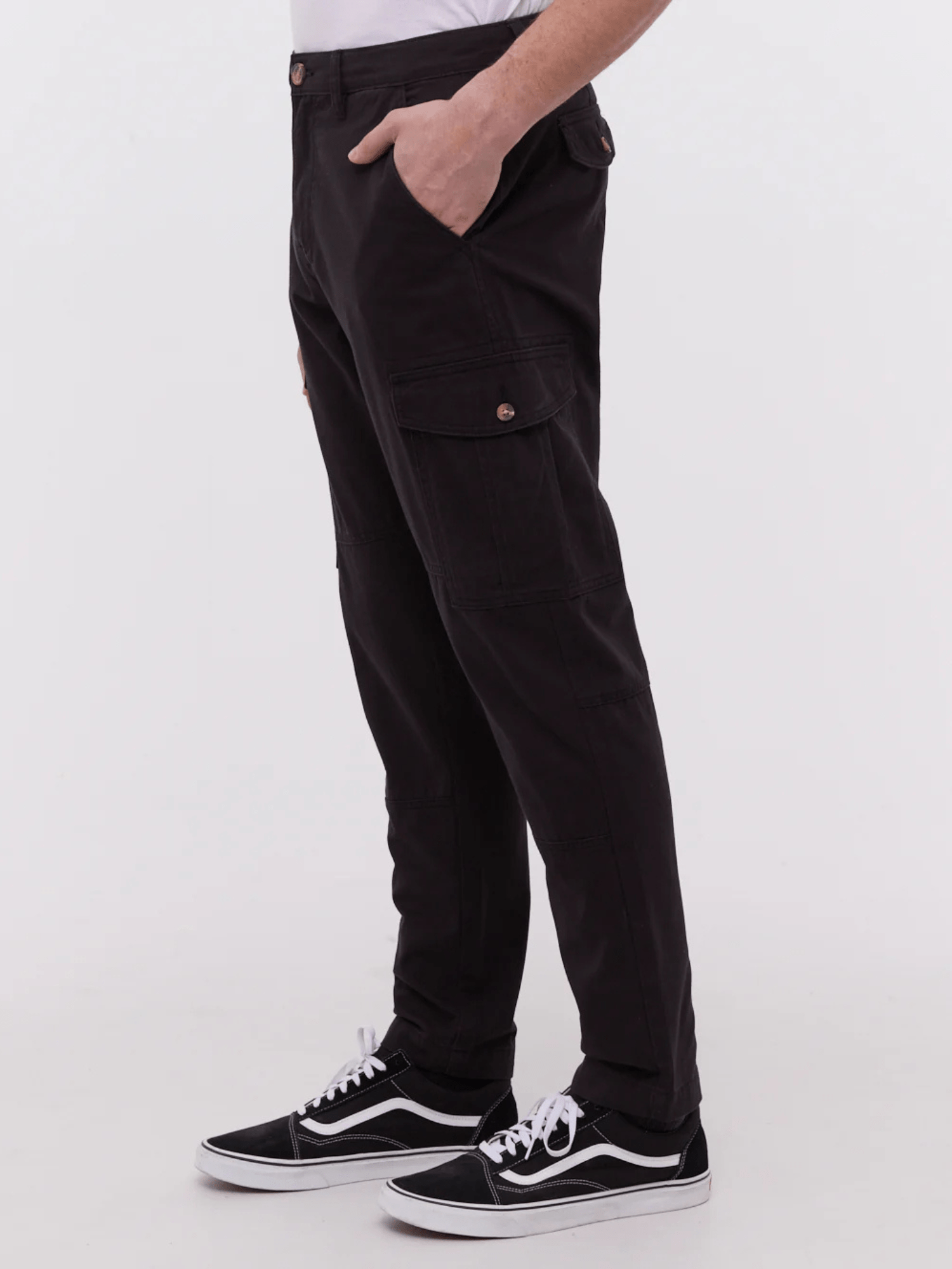 Mens 'CREELIN' Cargo Pants - BLACK - Shop at www.Bench.co.uk LoveMyHood