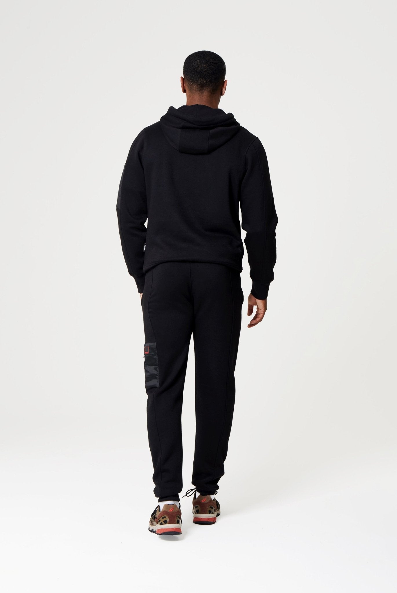 Mens 'CROSTER' 2pc Tracksuit Set - BLACK - Shop at www.Bench.co.uk #LoveMyHood