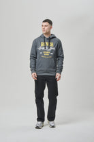 Mens 'DARNLEY' Hoodie - BLACK GRINDLE - Shop at www.Bench.co.uk LoveMyHood