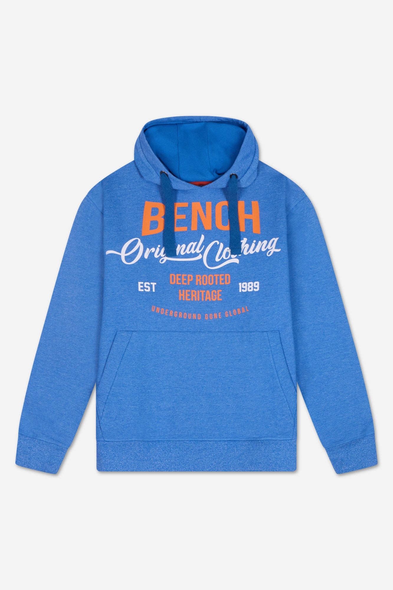 Mens 'DARNLEY' Hoodie - BLUE GRINDLE - Shop at www.Bench.co.uk LoveMyHood