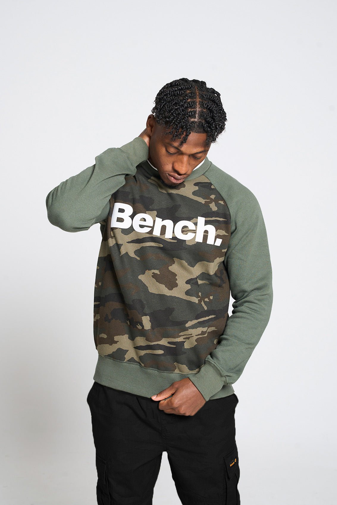 Mens 'ECKSTROM' Sweat - KHAKI - Shop at www.Bench.co.uk #LoveMyHood