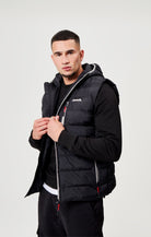 Mens 'GALBAN' Gilet - BLACK - Shop at www.Bench.co.uk #LoveMyHood