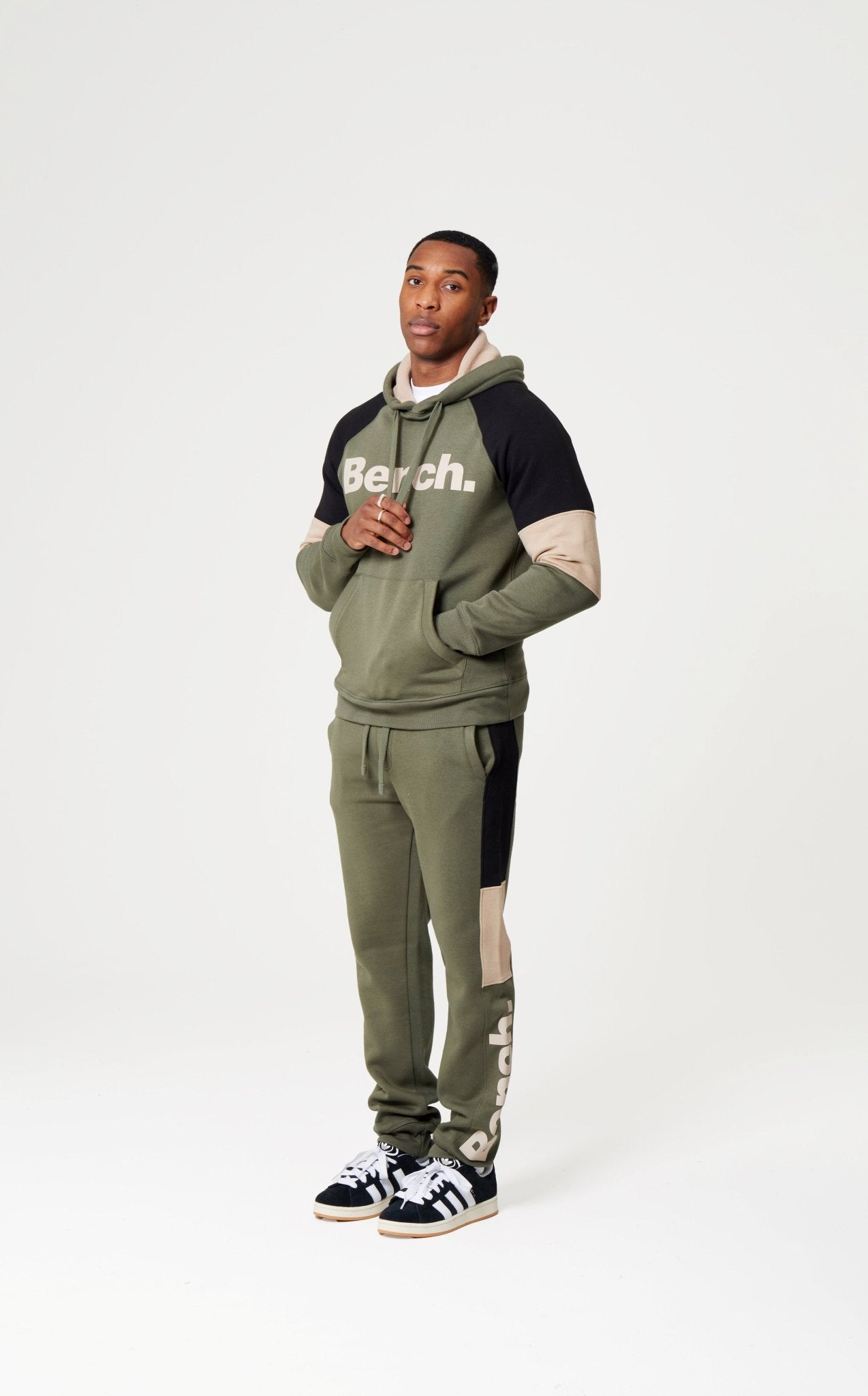 Mens 'GRENNO' 2pc Tracksuit Set - KHAKI - Shop at www.Bench.co.uk #LoveMyHood