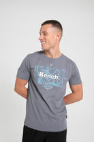 Mens 'HAWES' T-Shirt - STEEL GREY - Shop at www.Bench.co.uk #LoveMyHood