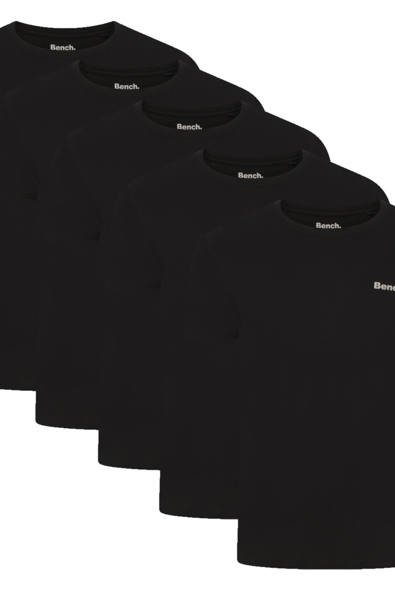 Mens 'HERMAN' 5 Pack T-Shirt - BLACK - Shop at www.Bench.co.uk #LoveMyHood