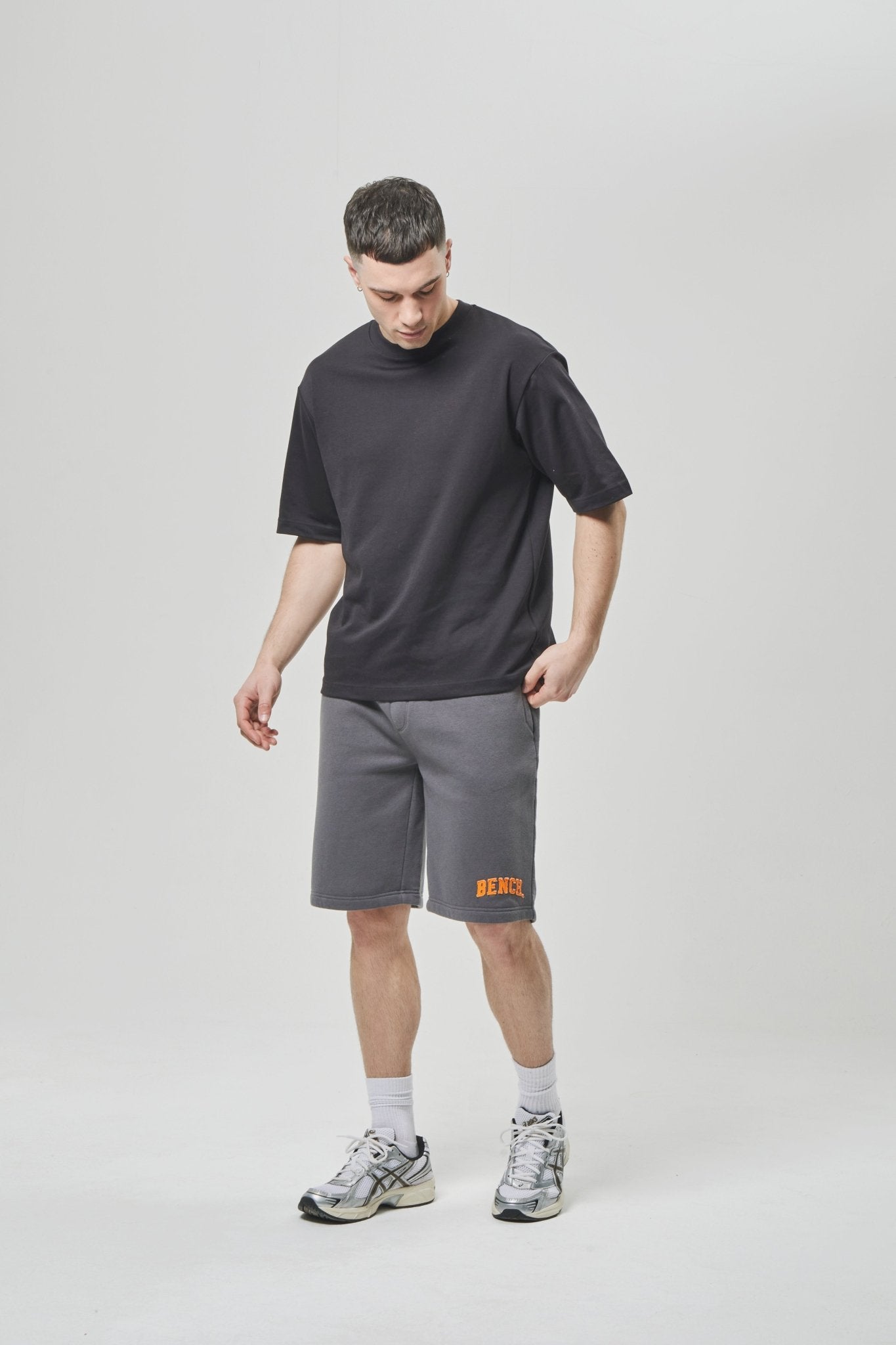Mens 'JACKTON' Shorts - DARK GREY - Shop at www.Bench.co.uk LoveMyHood