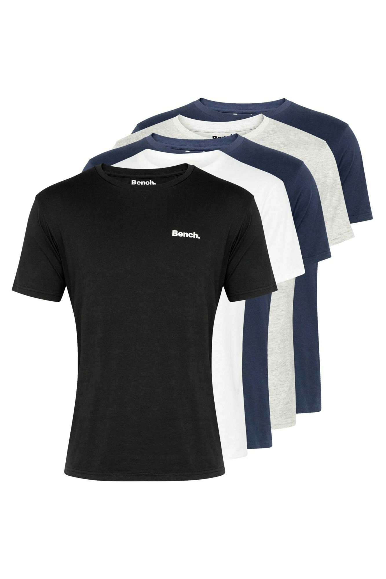 Mens 'JOSH' 5 Pack T-Shirts - ASSORTED - Shop at www.Bench.co.uk #LoveMyHood
