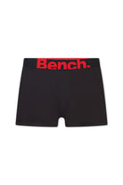 Mens 'MACRON' 3 Pack Boxers - BLACK - Shop at www.Bench.co.uk LoveMyHood