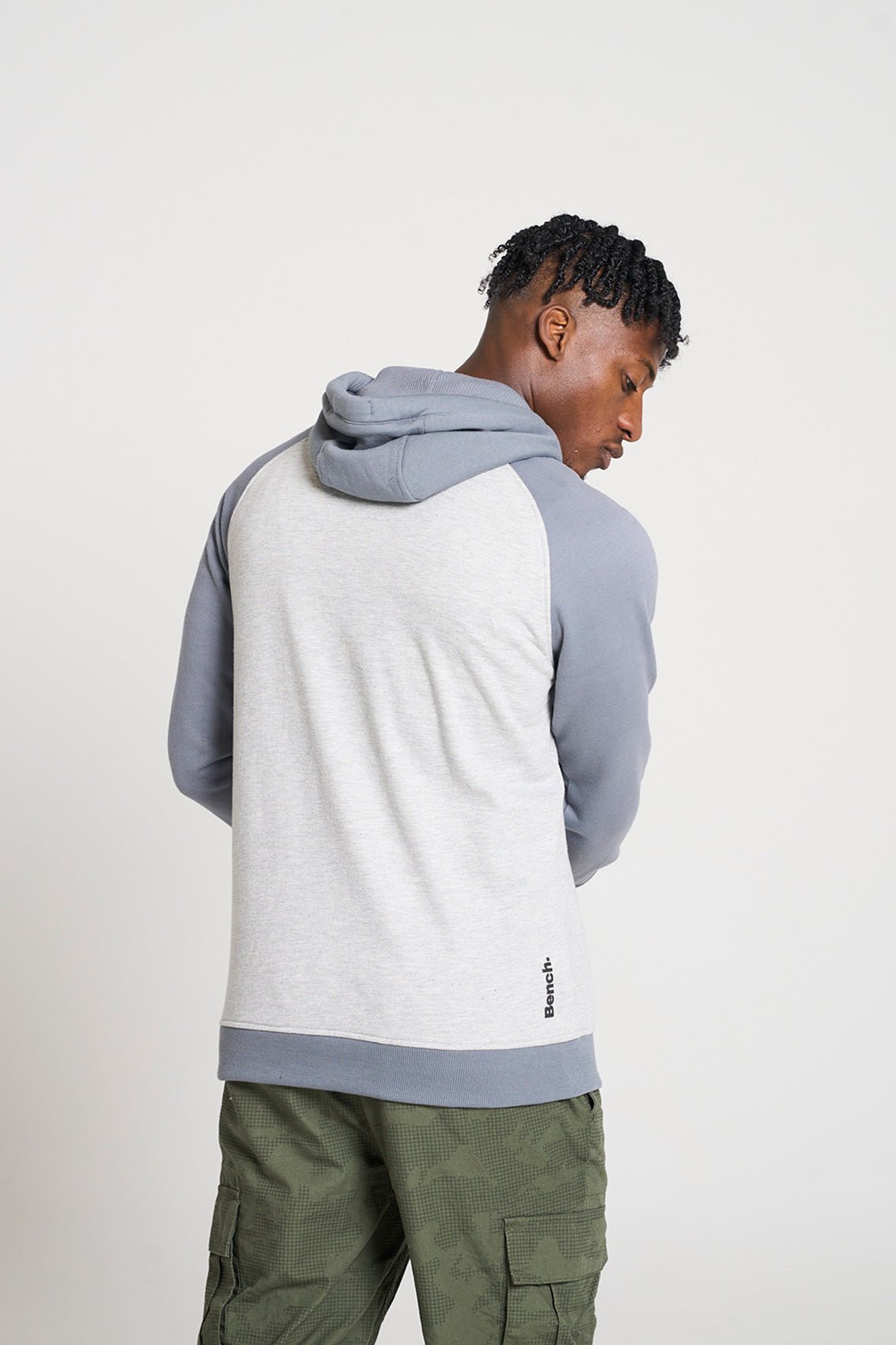 Mens 'MANCINI' Hoodie - STEEL GREY - Shop at www.Bench.co.uk #LoveMyHood