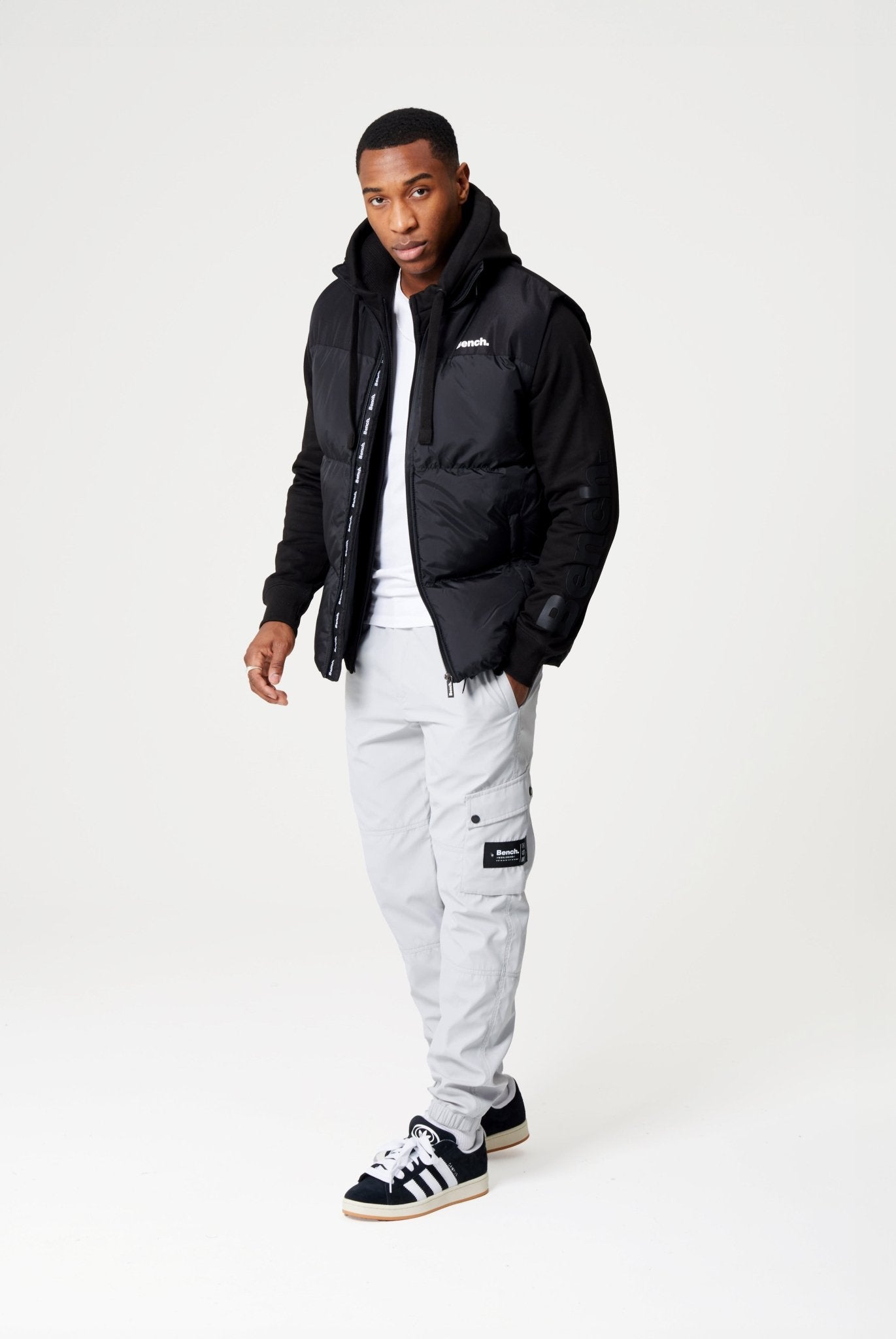 Mens 'MARSHY' Gilet - BLACK - Shop at www.Bench.co.uk #LoveMyHood