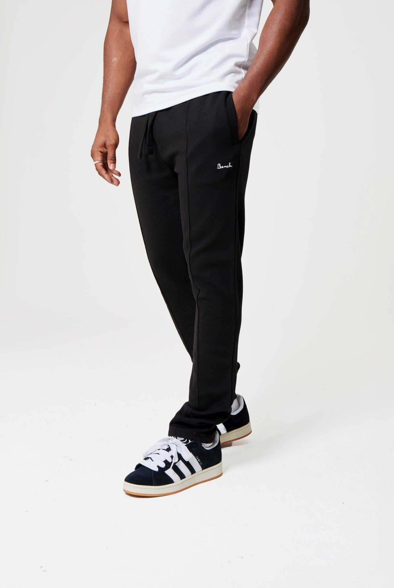 Mens 'OSTLER' Joggers - BLACK - Shop at www.Bench.co.uk #LoveMyHood