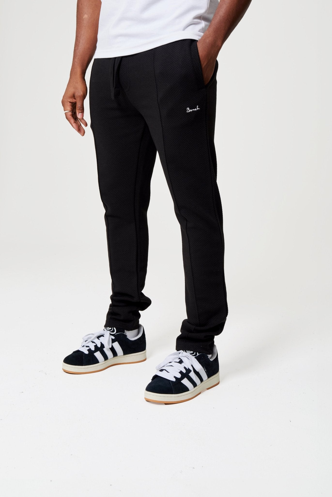 Mens 'OSTLER' Joggers - BLACK - Shop at www.Bench.co.uk #LoveMyHood