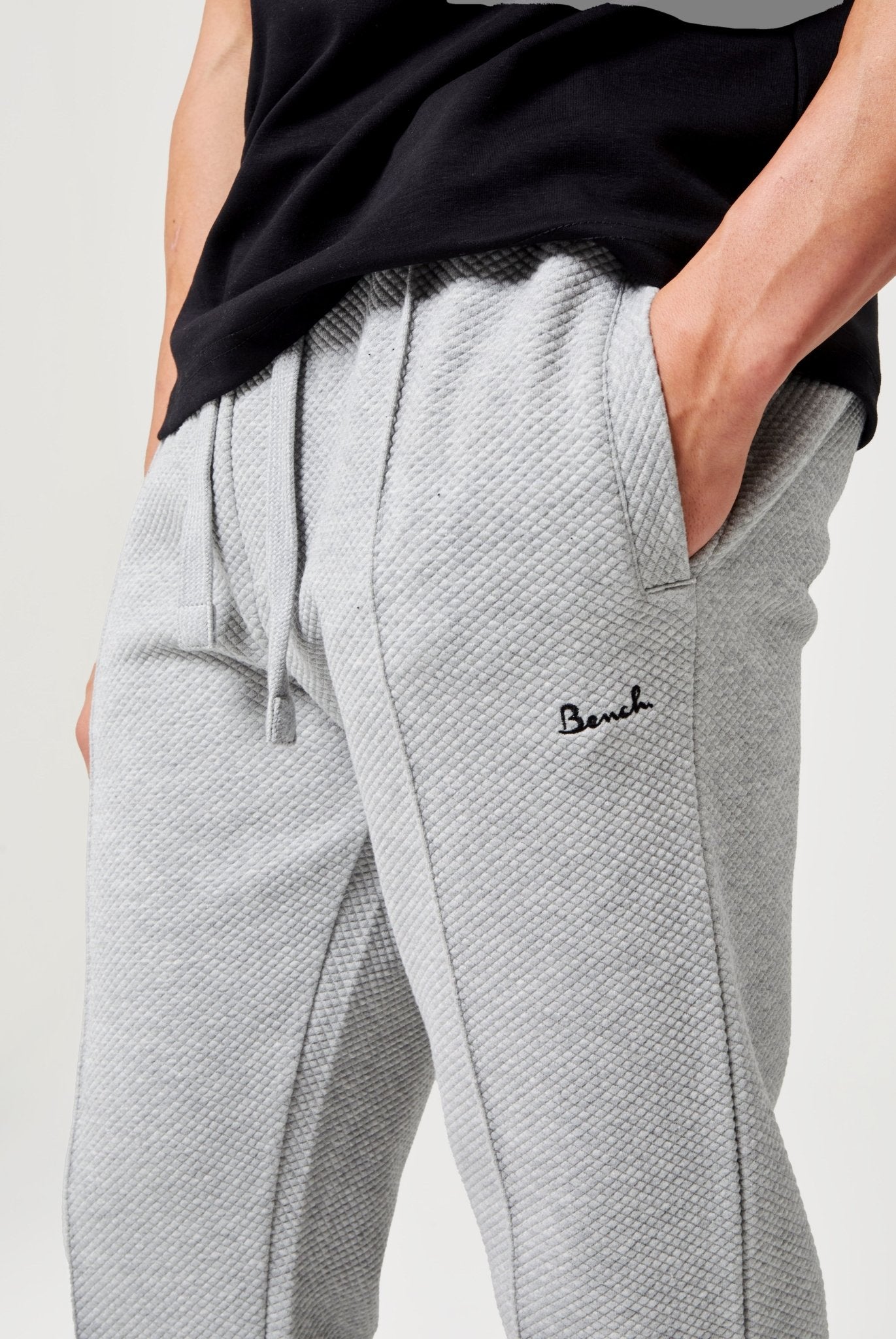 Mens 'OSTLER' Joggers - GREY - Shop at www.Bench.co.uk #LoveMyHood