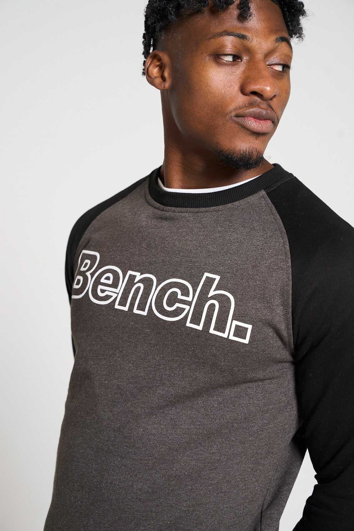 Mens 'RESTON' Sweat - BLACK - Shop at www.Bench.co.uk #LoveMyHood