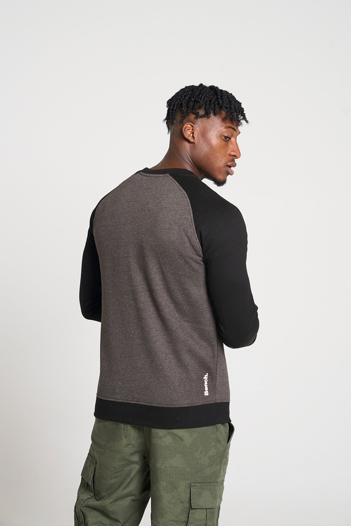 Mens 'RESTON' Sweat - BLACK - Shop at www.Bench.co.uk #LoveMyHood