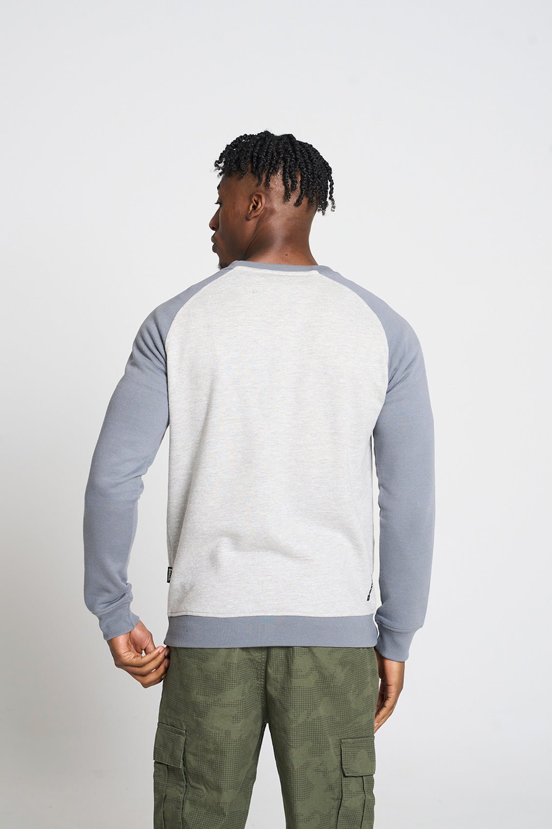 Mens 'RESTON' Sweat - STEEL GREY - Shop at www.Bench.co.uk #LoveMyHood