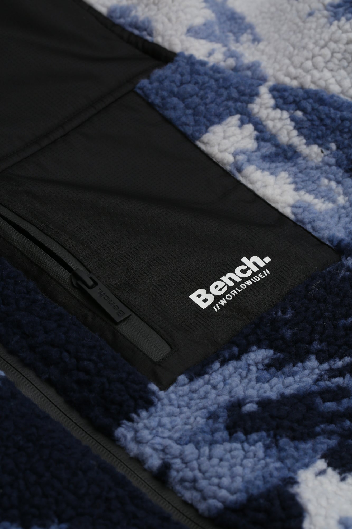 Mens 'SABLEO' Hoodie - BLUE CAMO - Shop at www.Bench.co.uk LoveMyHood