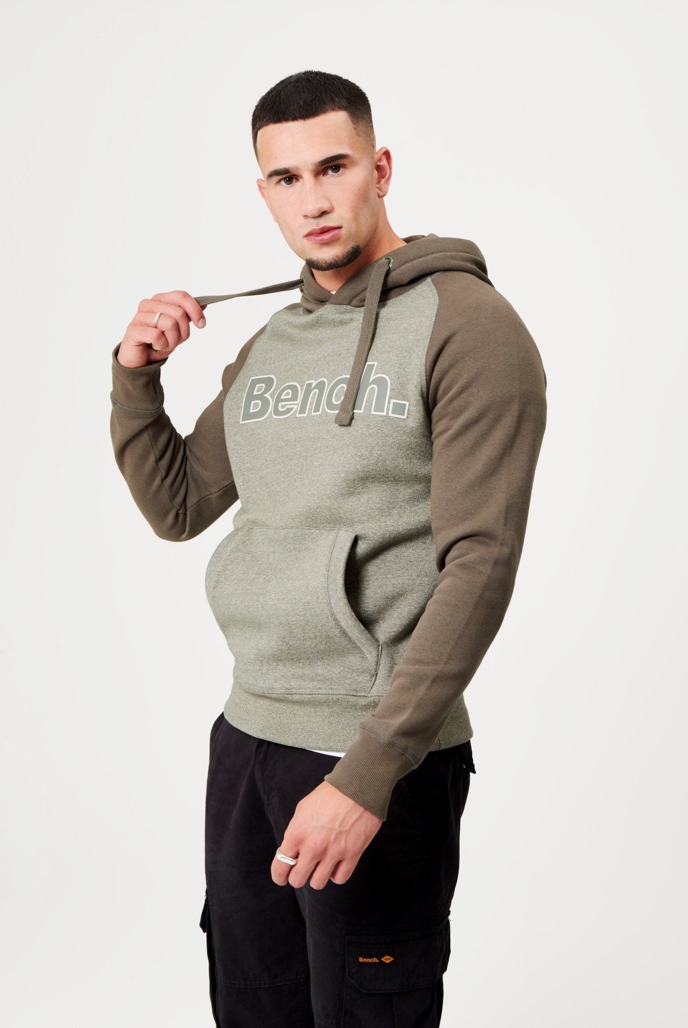 Mens 'SALTNEY' Hoodie - KHAKI - Shop at www.Bench.co.uk LoveMyHood