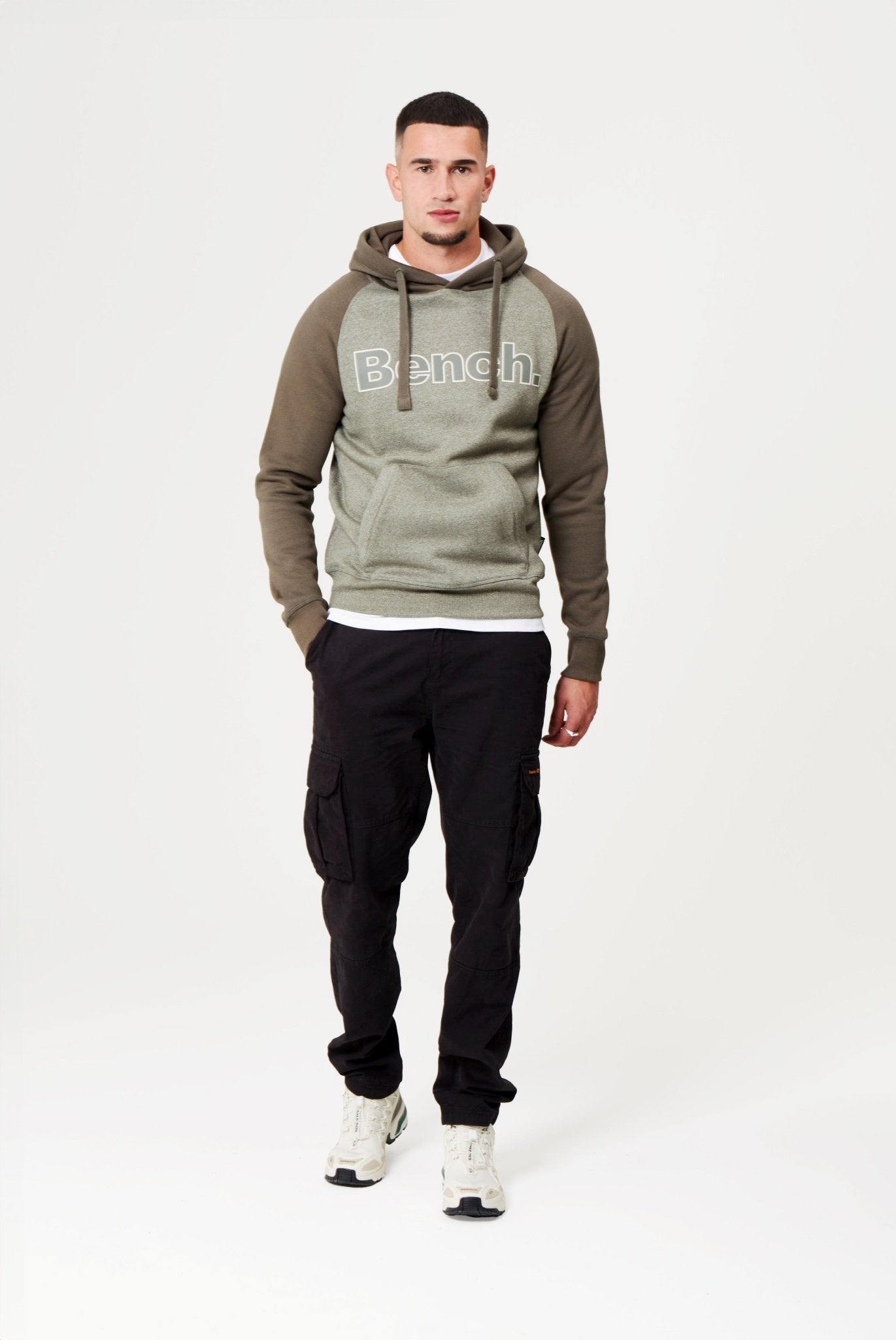 Mens 'SALTNEY' Hoodie - KHAKI - Shop at www.Bench.co.uk LoveMyHood