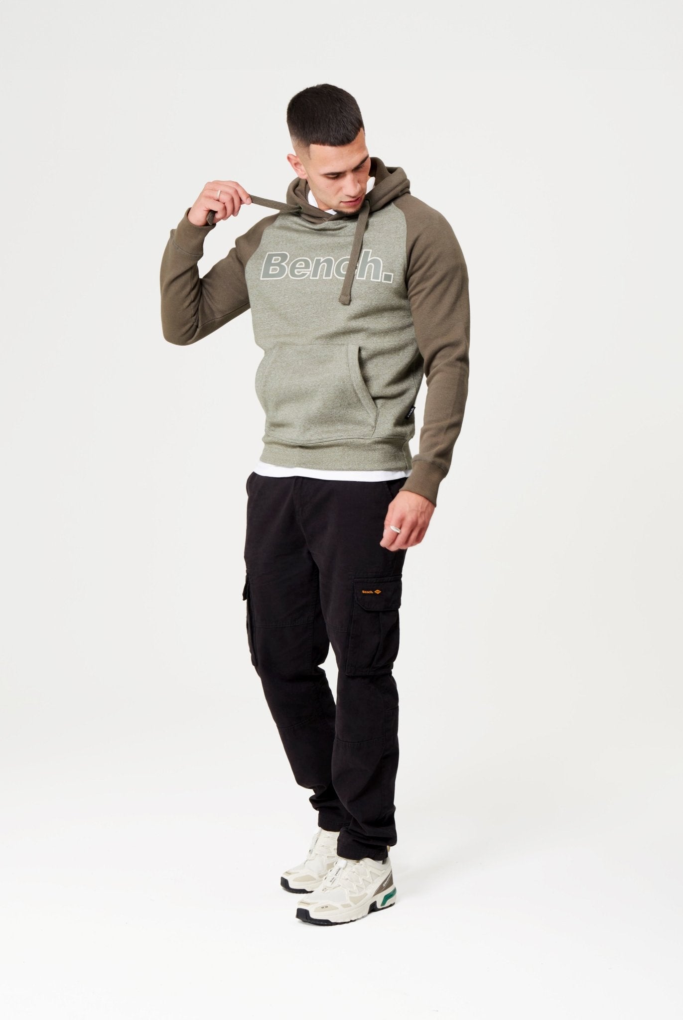 Mens 'SALTNEY' Hoodie - KHAKI - Shop at www.Bench.co.uk LoveMyHood