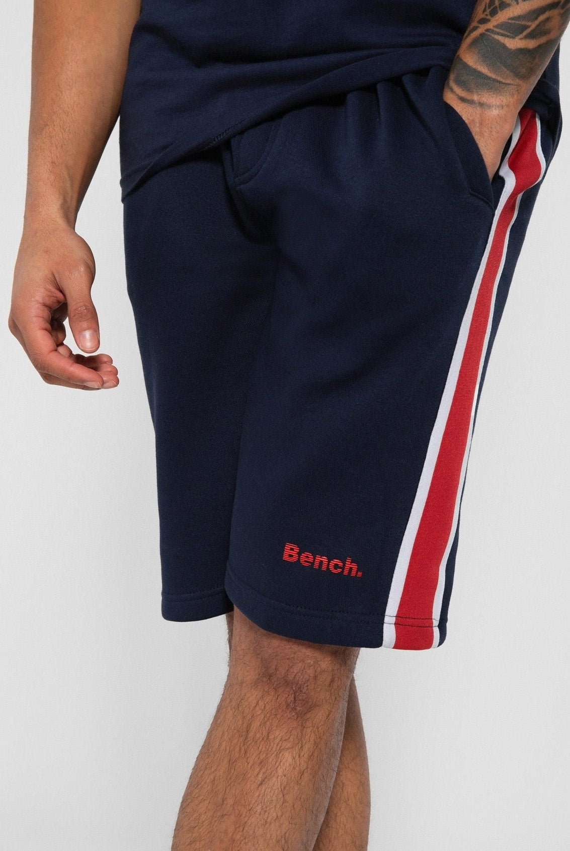 Mens 'SANSET' 2pc Shorts & Tee Set - NAVY - Shop at www.Bench.co.uk #LoveMyHood