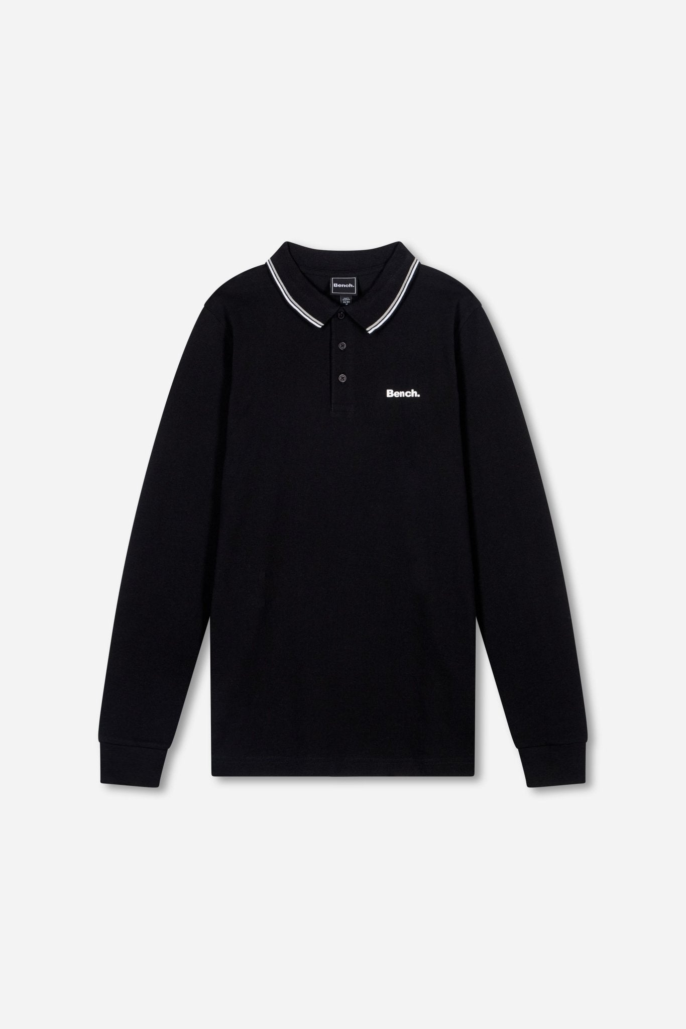 Mens 'TELLES' Polo - BLACK - Shop at www.Bench.co.uk #LoveMyHood