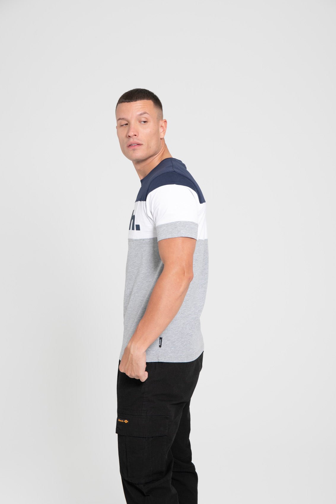 Mens 'TOLKIEN' T-Shirt - GREY MARL - Shop at www.Bench.co.uk #LoveMyHood