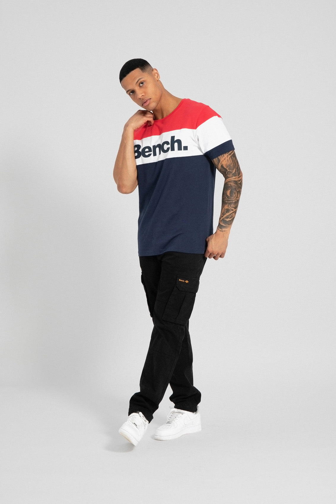 Mens 'TOLKIEN' T-Shirt - NAVY - Shop at www.Bench.co.uk #LoveMyHood