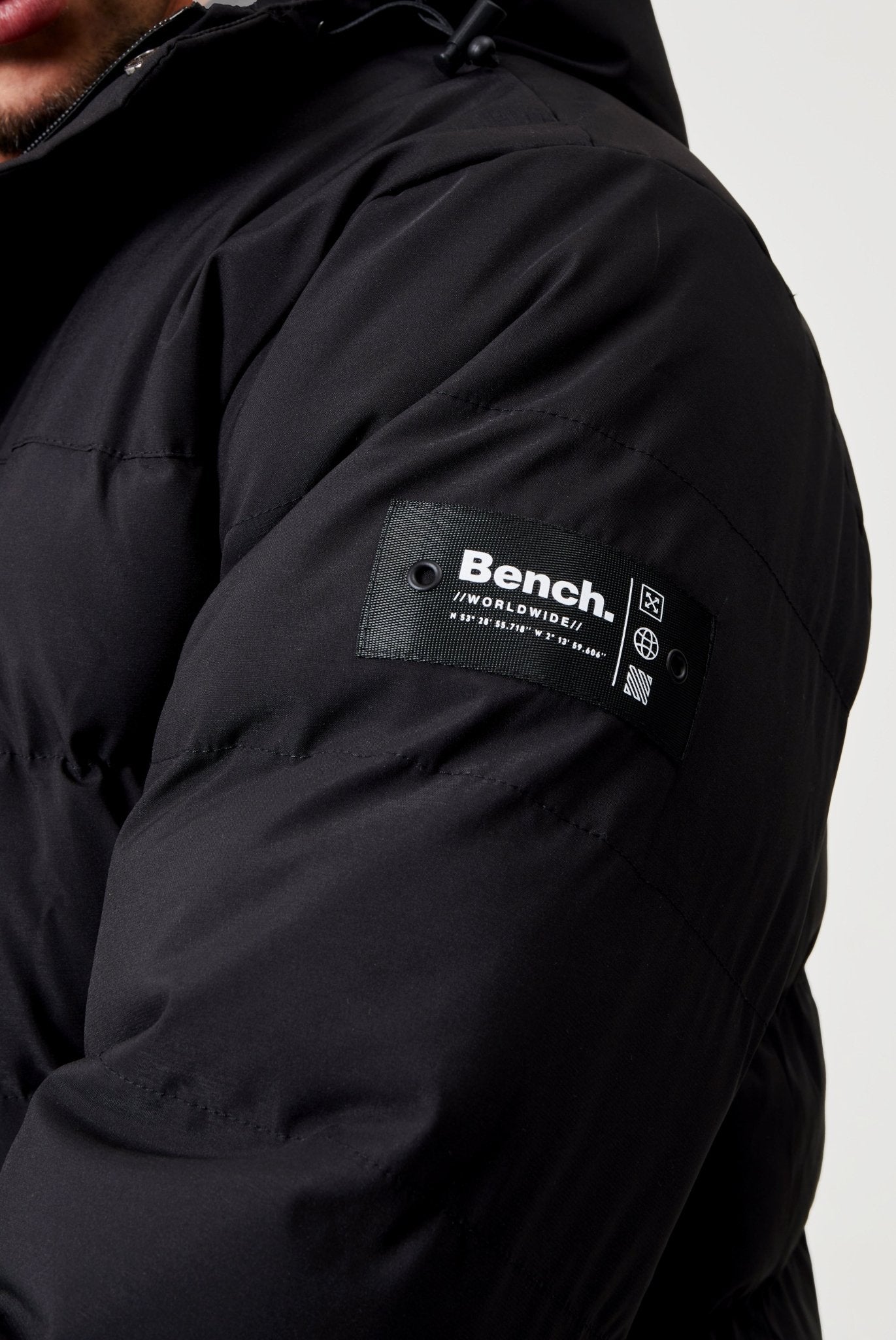 Mens 'TOMERO' Jacket - BLACK - Shop at www.Bench.co.uk #LoveMyHood