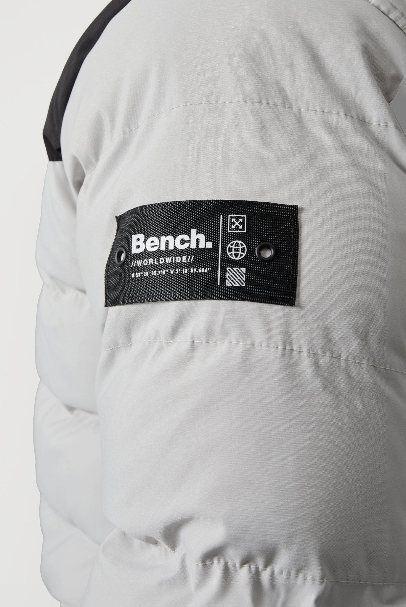 Mens 'TOMERO' Jacket - FROST GREY - Shop at www.Bench.co.uk #LoveMyHood