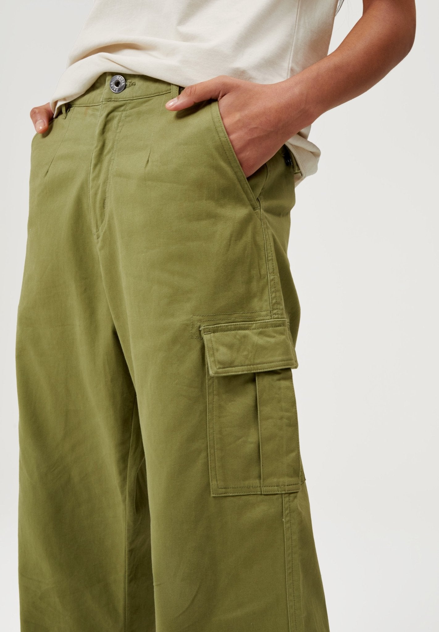 Womens 'AZLYN' Cargo Pants - SAGE - Shop at www.Bench.co.uk #LoveMyHood