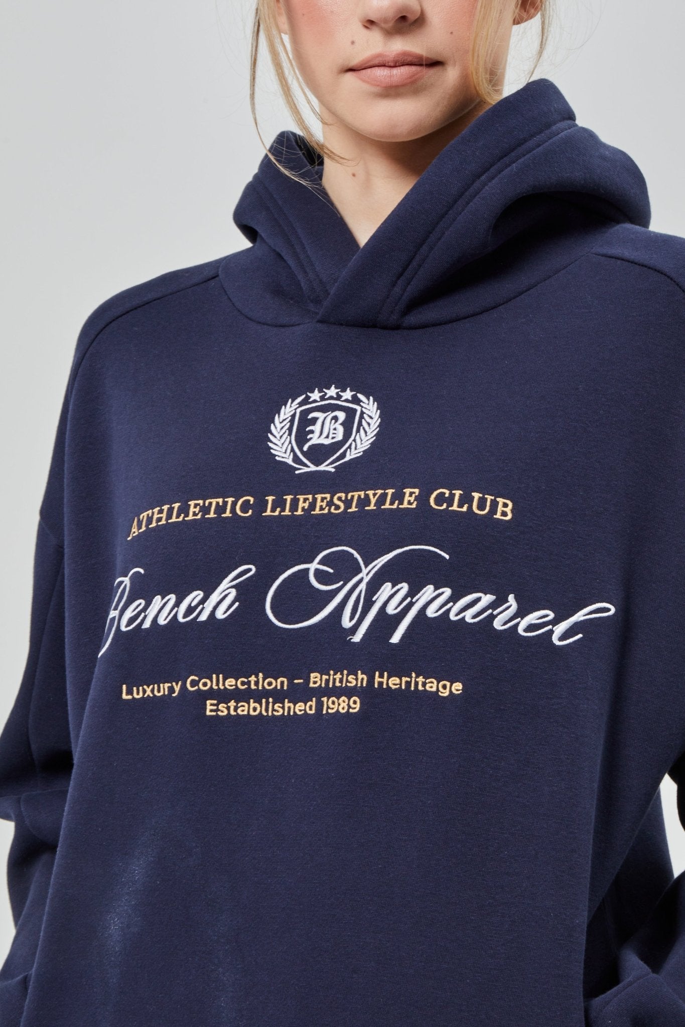 Womens 'CONTESSA' Hoodie - NAVY - Shop at www.Bench.co.uk #LoveMyHood