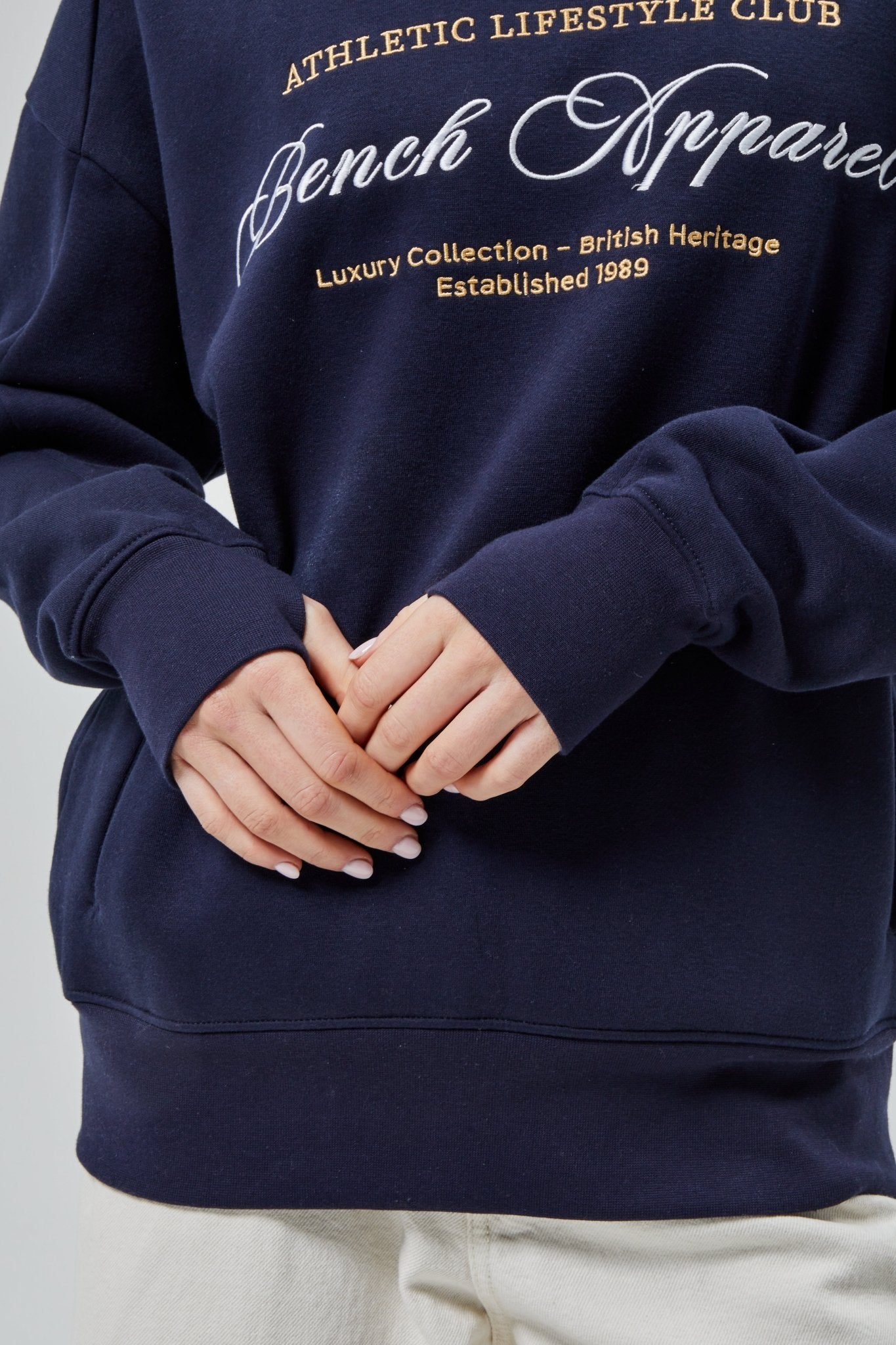 Womens 'CONTESSA' Hoodie - NAVY - Shop at www.Bench.co.uk #LoveMyHood