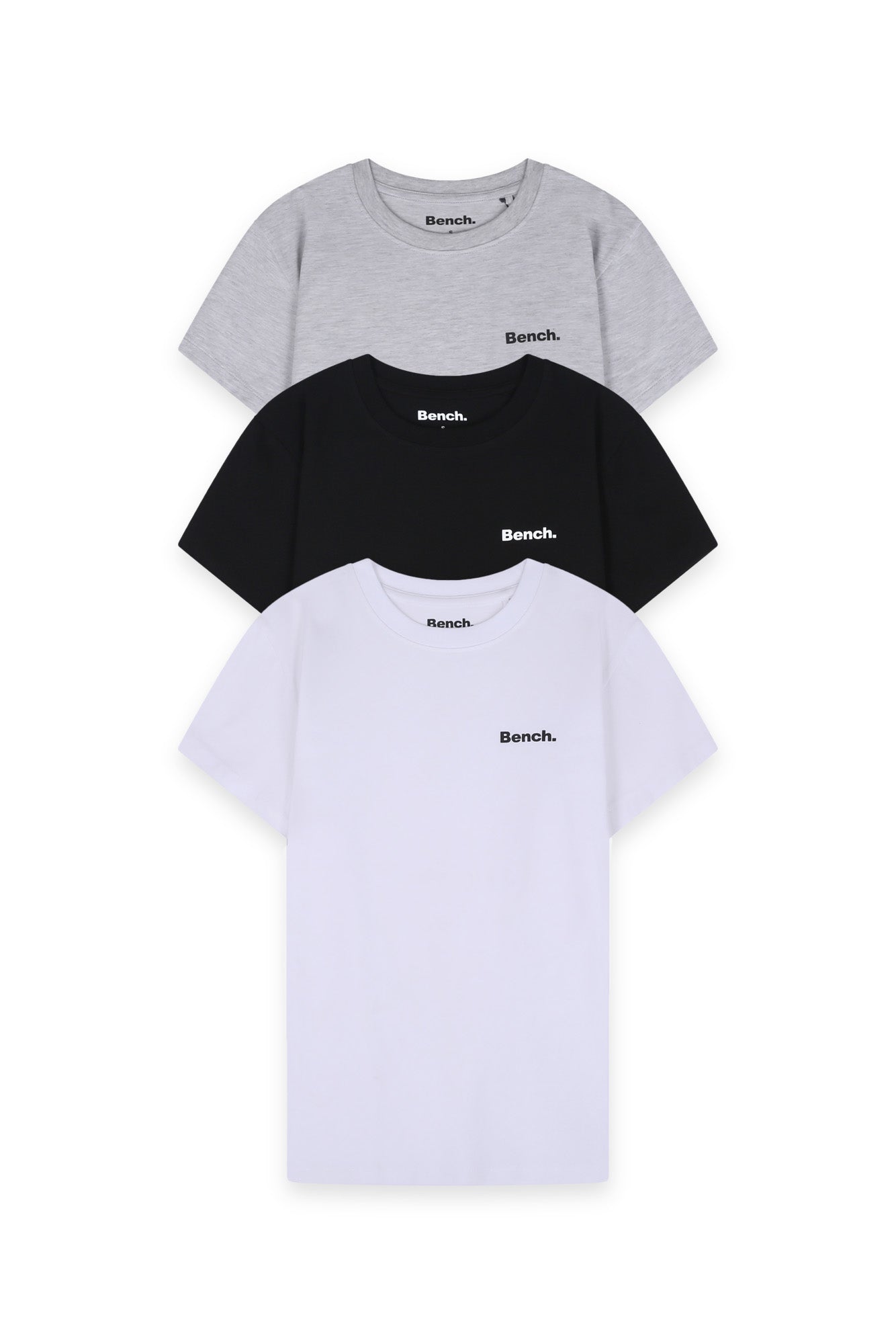 Womens 'DESRA' 3 Pack T-Shirts - ASSORTED - Shop at www.Bench.co.uk #LoveMyHood