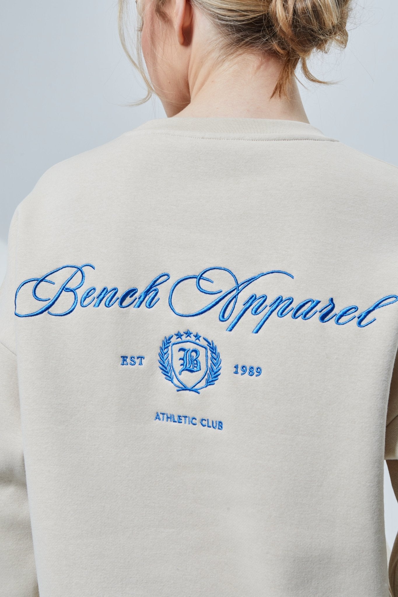 Womens 'DESTA' Sweat Crew - ECRU - Shop at www.Bench.co.uk #LoveMyHood