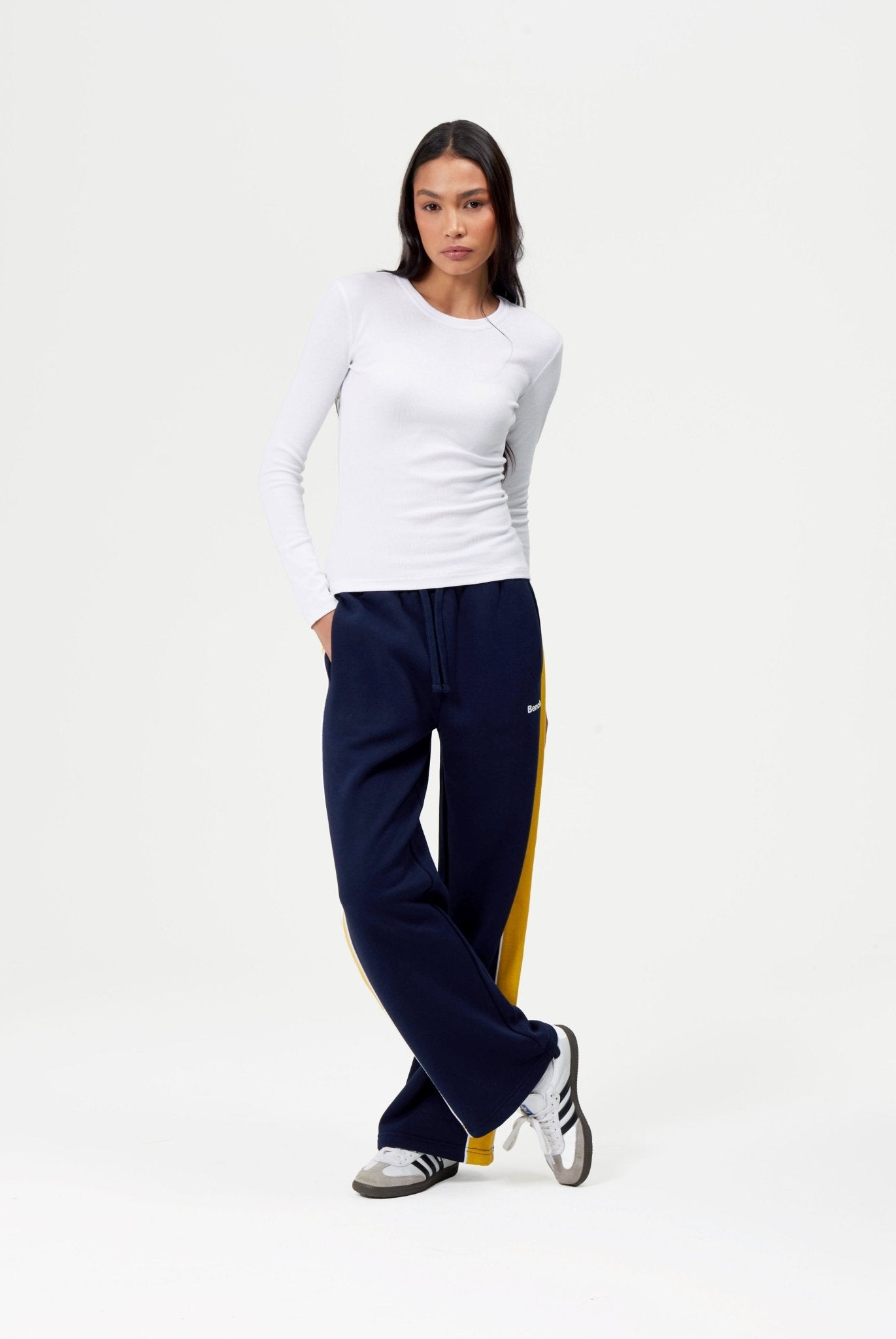 Womens 'ELLINE' Joggers - NAVY - Shop at www.Bench.co.uk #LoveMyHood