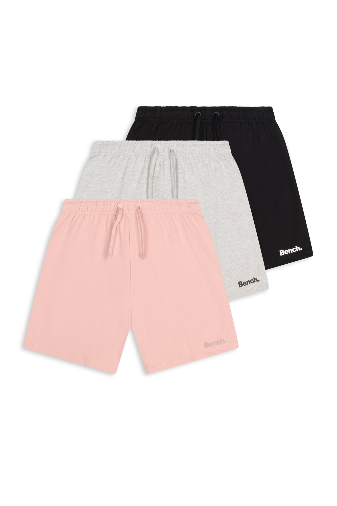 Womens 'FERLA' 3 Pack Shorts - ASSORTED - Shop at www.Bench.co.uk LoveMyHood