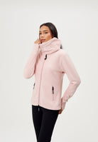 Women's 'FUNNEL' Zip Through Fleece | ROSE - Shop at www.Bench.co.uk #LoveMyHood